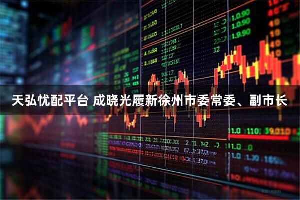天弘忧配平台 成晓光履新徐州市委常委、副市长