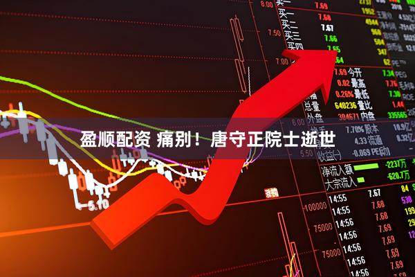 盈顺配资 痛别！唐守正院士逝世