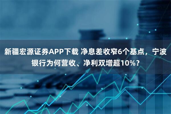 新疆宏源证券APP下载 净息差收窄6个基点，宁波银行为何营收、净利双增超10%？